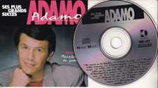 SALVATORE ADAMO Ses Plus Grands Succes (CD 1992) 18 Songs French Pop MADE CANADA