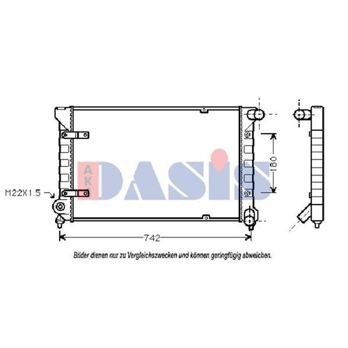 Aks dasis radiateur - radiateur, mécanique