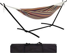 Hamac portable avec support en