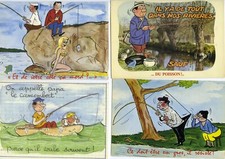 10 CP HUMOR FISHING - FISHERMEN