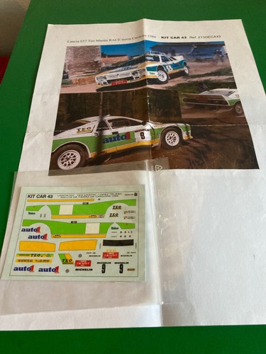 Decal lancia 037 rallye - decal,