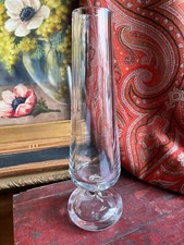 Vase Cristal Baccarat Crystal Soliflore Glass Verrerie