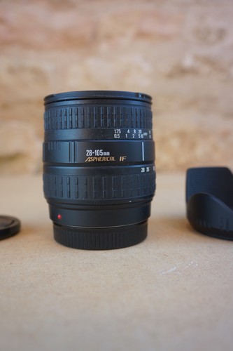 Objectif sigma 105 1 - sigma, mm