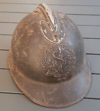 WWII Casque Adrian M1926 Médecin Service de Santé 2° Guerre ORIGINAL Provence 44