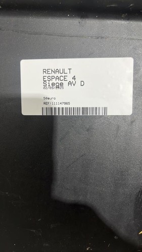 Siege avant droit - , renault