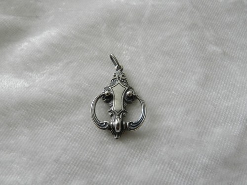 Pendentif argent massif - pendentif, en