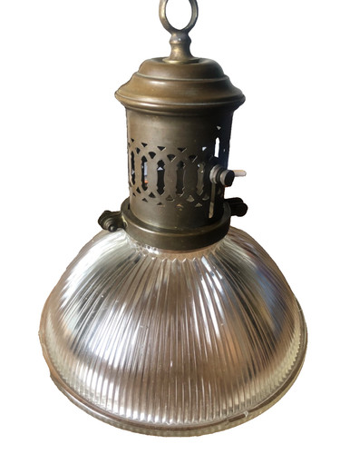 Suspension holophane art - art, deco