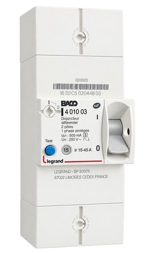 Legrand baco disjoncteur - legrand,