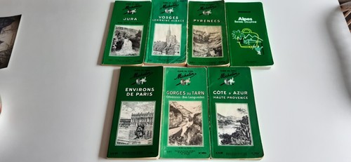 Lot guides michelin vert - guides, (7)