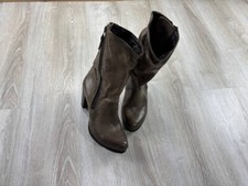 Womens leather boots AirStep Size 39 Color Gray/Brown