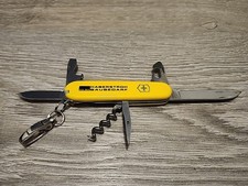 Victorinox Spartan 91mm Swiss Army Knife - Yellow, Used, Good Condition