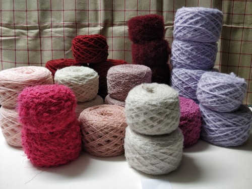 Lot laine couleur loisirs