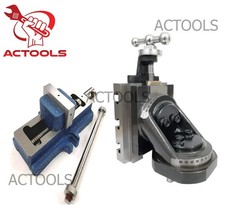 Étau autocentrant 2" 50 mm avec base pivotante coulissante verticale 4" x 5" FR