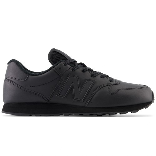Baskets cuir noir - baskets,
