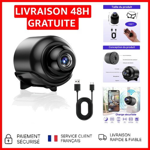 Caméra mini discrète - discrète,