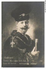 CAR-ADRP13-0670-PAINTERS - portrait of a man wearing a fur cap