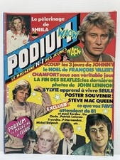 Revue PODIUM 107 Michel Sardou