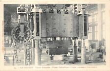 LE CREUSOT - Schneider factories - hydraulic forging press