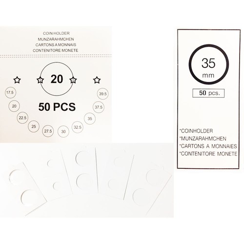 Hublots carton blanc - 50,