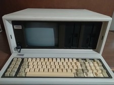 Compaq Orignal First Portable Model 101709 Rare Computer 2x 5.25 Floppy - Works!