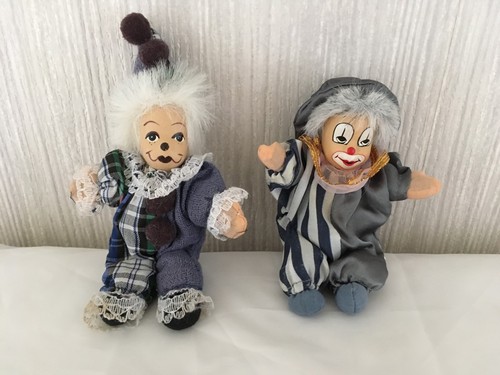 Poupées clown tissu - poupées,