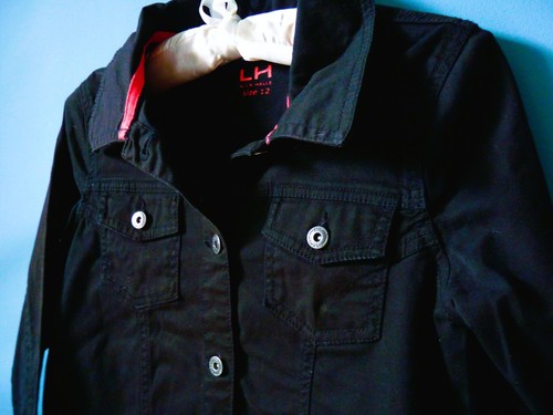 Veste jean halle aux - jean, la
