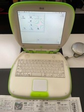 Coque iBook G3 466MHz 320Mo/20Go/DVD Clé Lime Beauty Apple Rare Testée