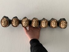 Wall Mount For 7 Pipes Vintage Original Pipe Holder Monks Deadly Sins XX