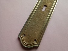 Plaque de propreté en laiton