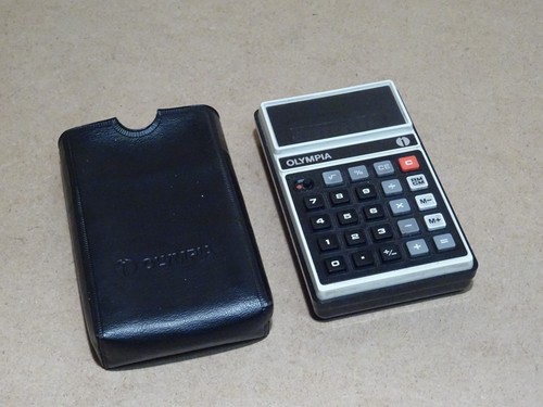 Ancienne calculatrice olympia - ancienne,