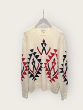 Moncler Pull rond avec logo en