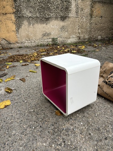 Table chevet blanc - chevet,