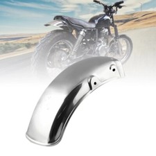 Motorcycle Rear Fender Mudguard Silver Universal Fit Honda Yamaha Suzuki Chopper