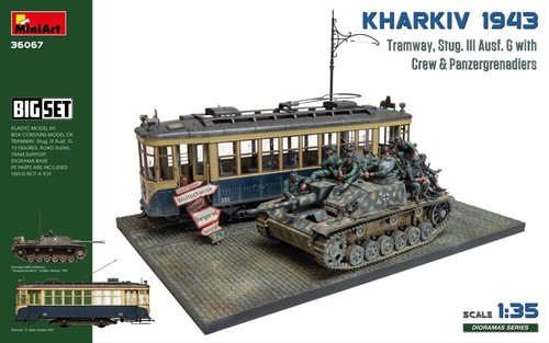 Miniart kharkiv 1943 tram et - miniart,