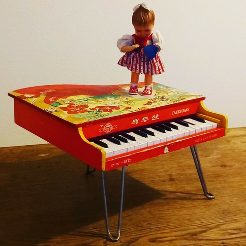 Jouet ancien piano queue - jouet,
