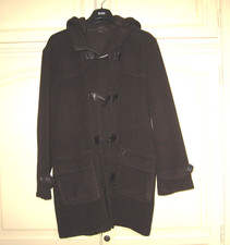 DUFFLE COAT  HOMME.  GENTLEMAN FARMER.  LAINE.  TAILLE L.   T.T.B.E.