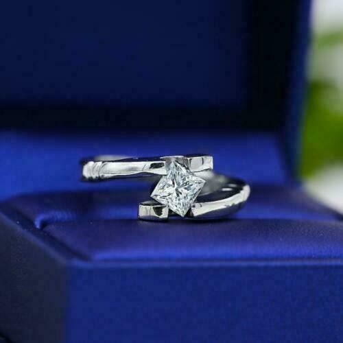 Bague fiançailles simulée - fiançailles,