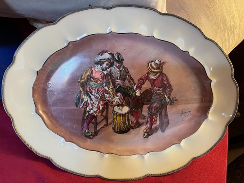 Plat porcelaine haviland - plat,
