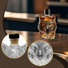 Carafe à whisky tête de 