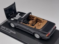RARE Minichamps 1/43 BMW M3 (E30) Cabriolet black 431020331 (diecast model)