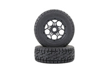All Terrain Wheel Tires 2PC for 1/5 LOSI 5IVE-T ROFUN LT SLT V5 5S KM X2 PARTS