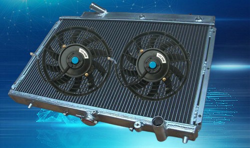 Alu radiator fan - radiator+fan, 323