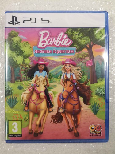 Barbie sentiers equestres ps5 - barbie,