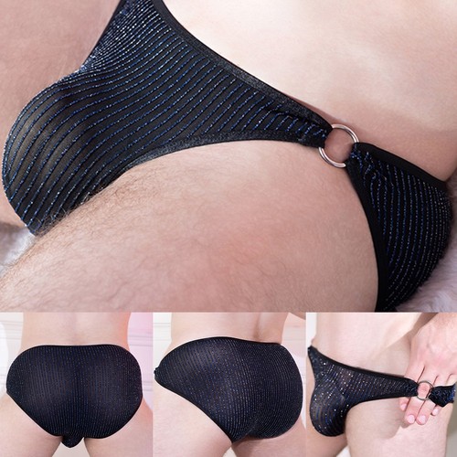 Slip homme brillant paillettes