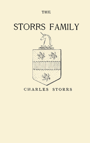 The storrs family - the,