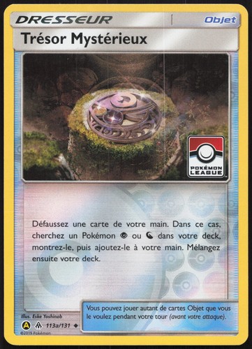Carte pokémon trésor - trésor, stamp