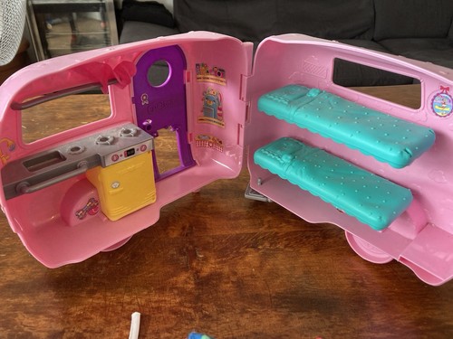 Barbie camping car - camping,