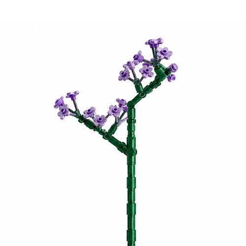 Mini fleurs violettes tige - fleurs,