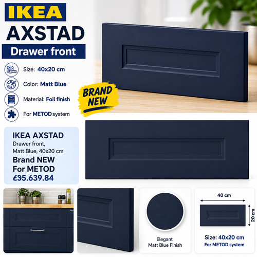 Avant tiroir ikea axstad - tiroir,