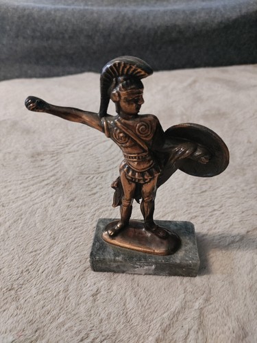Ancienne statuette guerrier - ancienne,